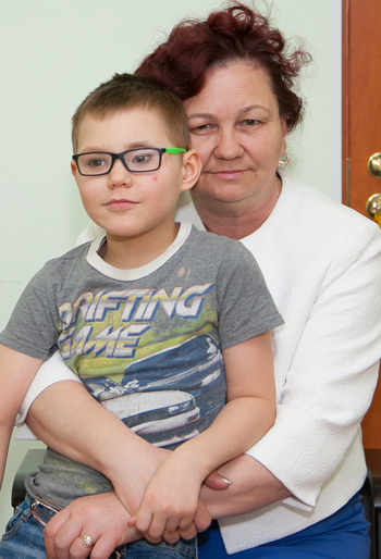 Егор с бабушкой Наилей Исмагиловной